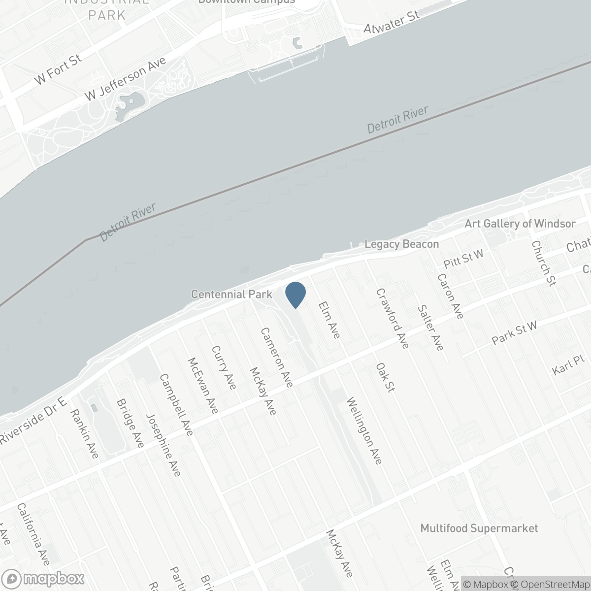 1225 RIVERSIDE Unit# 1603, Windsor, Ontario N9A 0A2